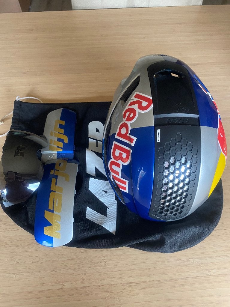 Lazer redbull helm, Lazer, Zo goed als nieuw, Heer of Dame, Ophalen