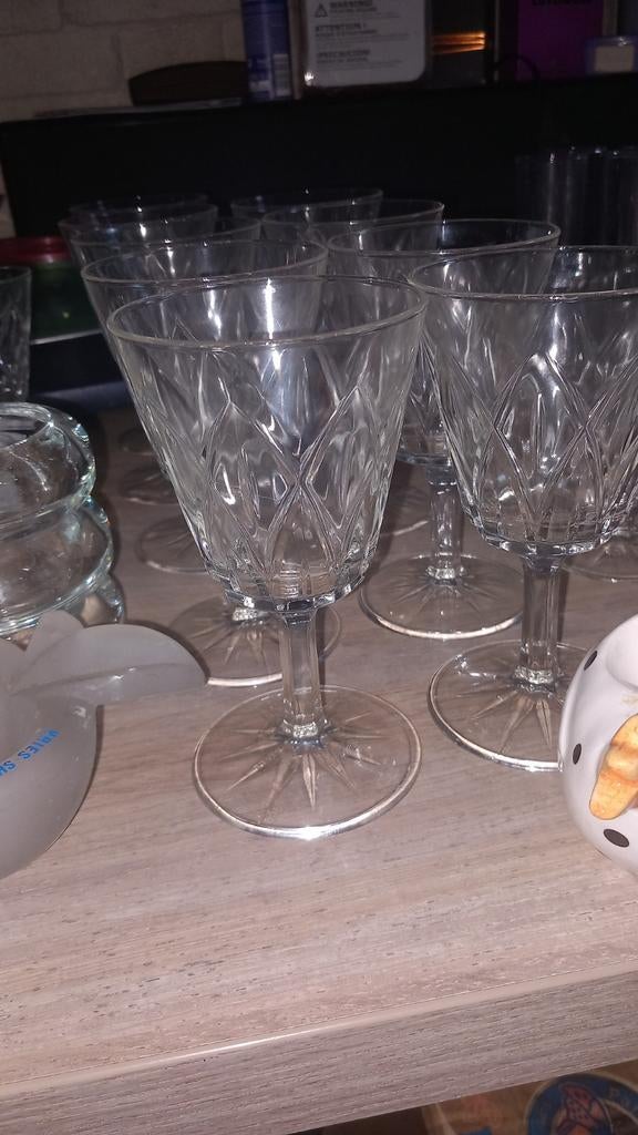 Verre de cristal, Enlèvement