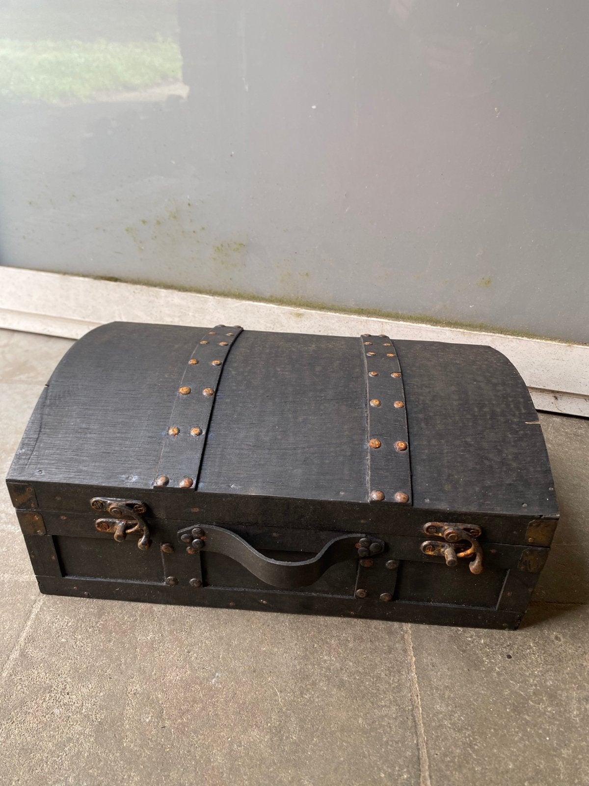 Oude houten koffertje *bieden*, Huis en Inrichting, Ophalen of Verzenden, Zo goed als nieuw