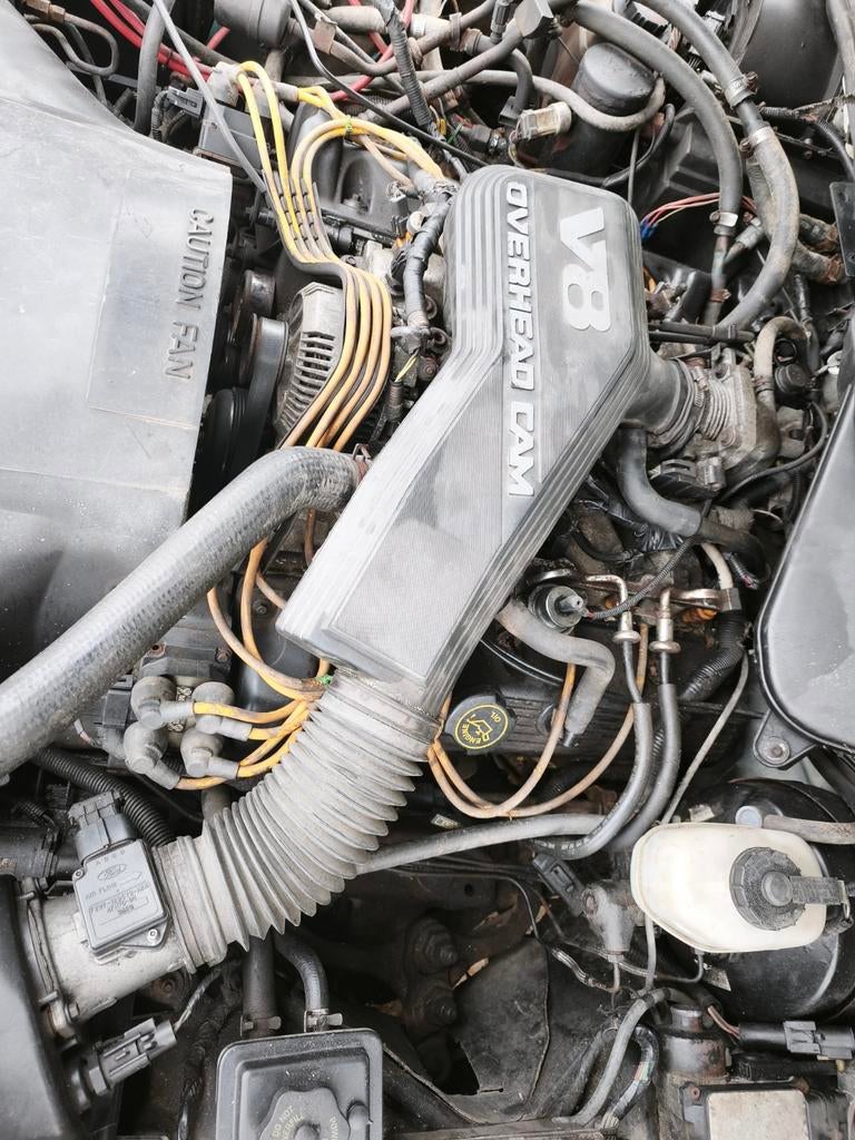 Moteur v8 complet avec boîte 281ci ford, Enlèvement ou Envoi, Lincoln