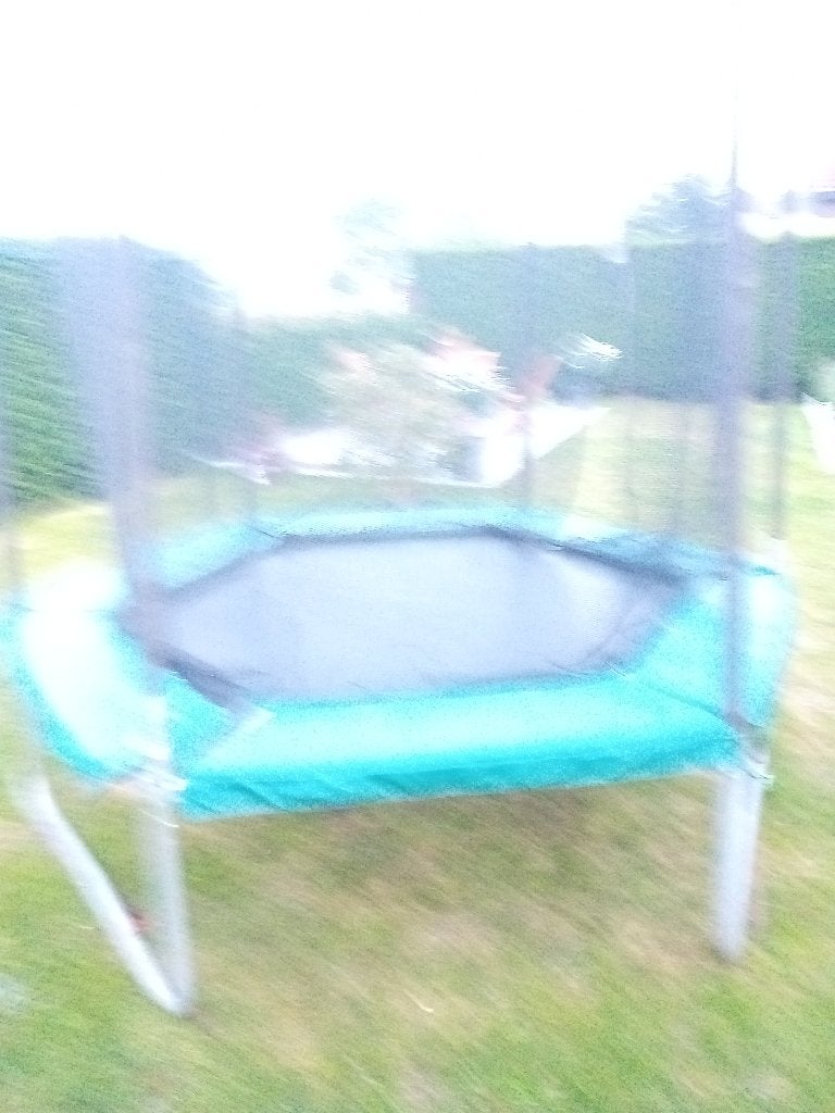 trampoline, Kinderen en Baby's, Speelgoed | Buiten | Trampolines, Ophalen, Zo goed als nieuw