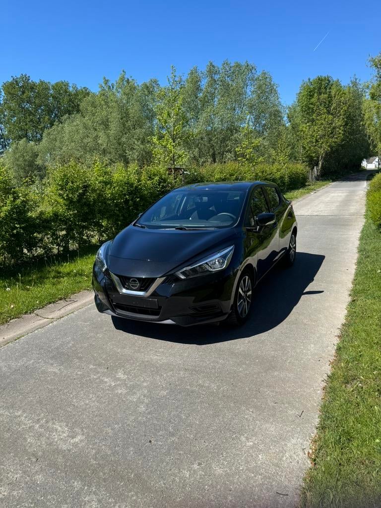 Nissan micra 1.0 52kw euro6b bj:128900 bj2018 1j garantie, Auto's, Euro 6, Handgeschakeld, 5 deurs, Parkeersensor