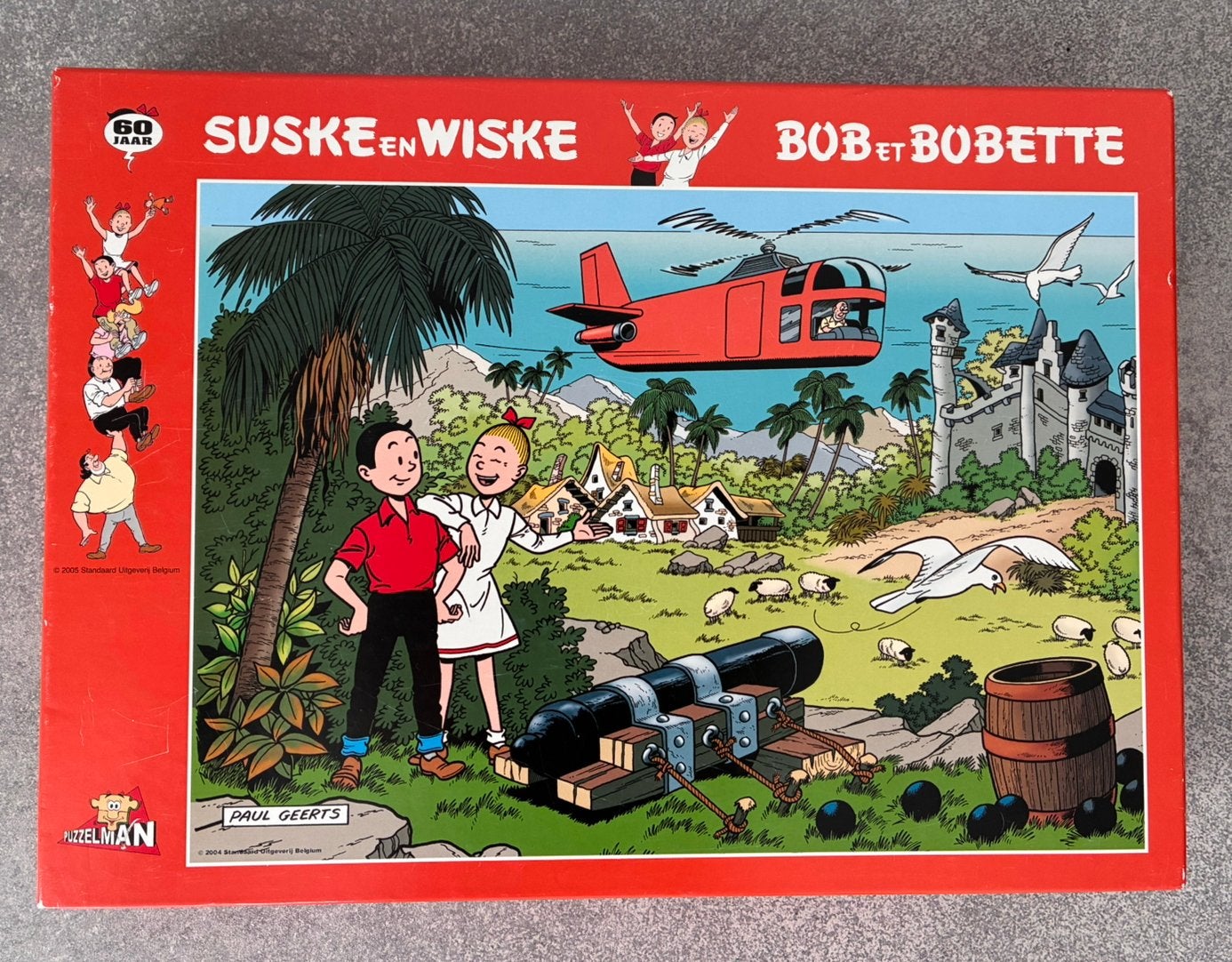 Puzzel Suske en Wiske 1000 stuks, Kinderen en Baby's, Speelgoed | Kinderpuzzels, Ophalen, Zo goed als nieuw