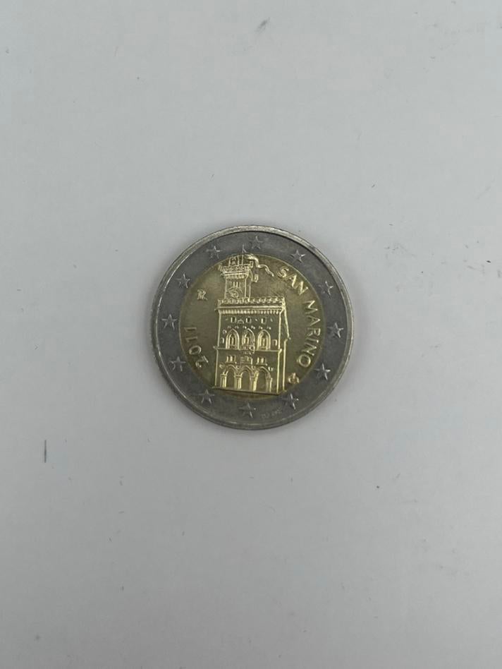 2 euros 2011 Saint-Marin, Timbres & Monnaies, Monnaies | Europe | Monnaies euro, Enlèvement ou Envoi, Saint-Marin, 2 euros
