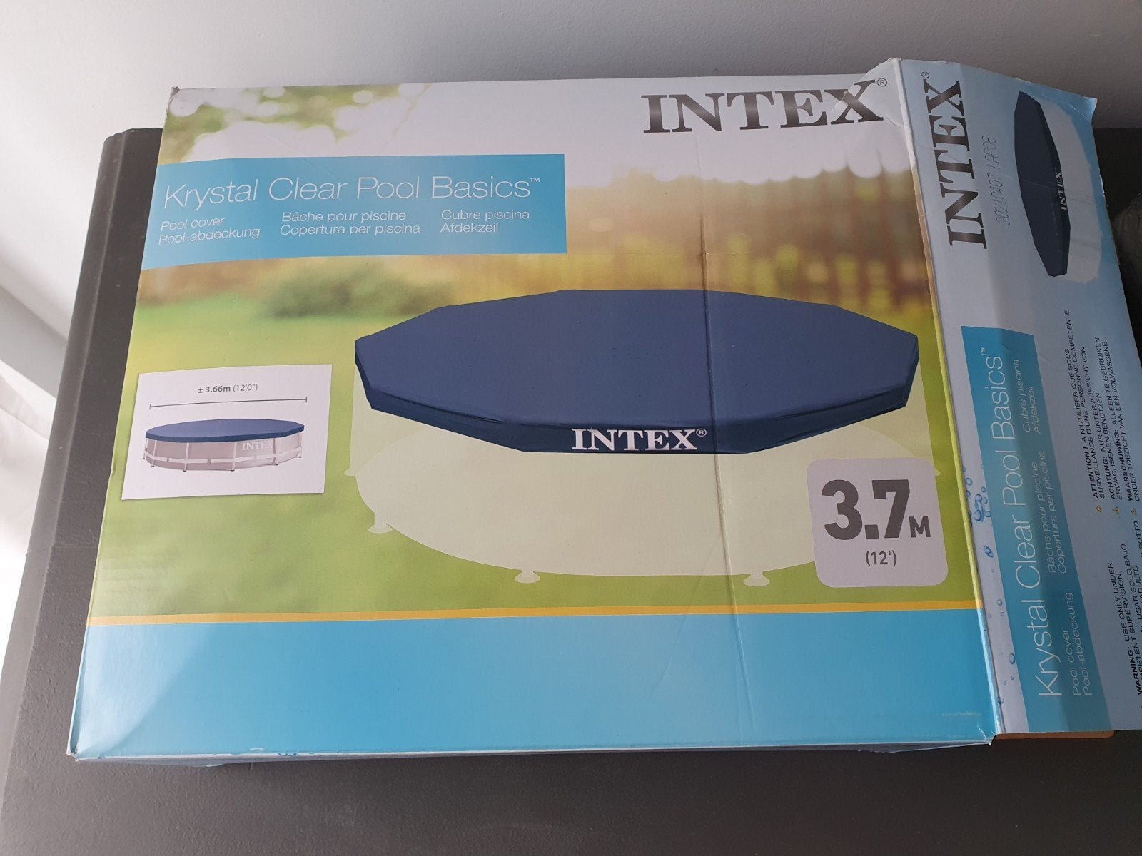 Intex ronde afdekhoes voor zwembad., Ophalen of Verzenden, Nieuw