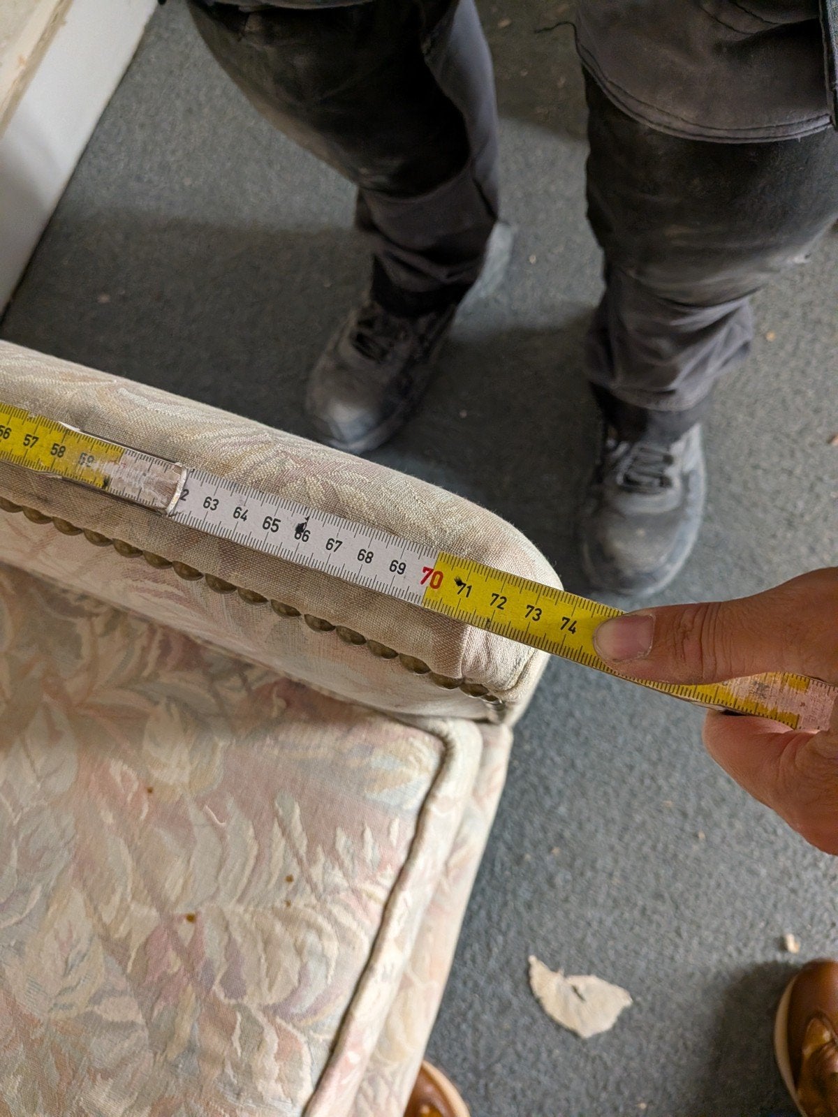Canapé lit, Maison & Meubles, Trois personnes, Banc droit, Comme neuf, Enlèvement