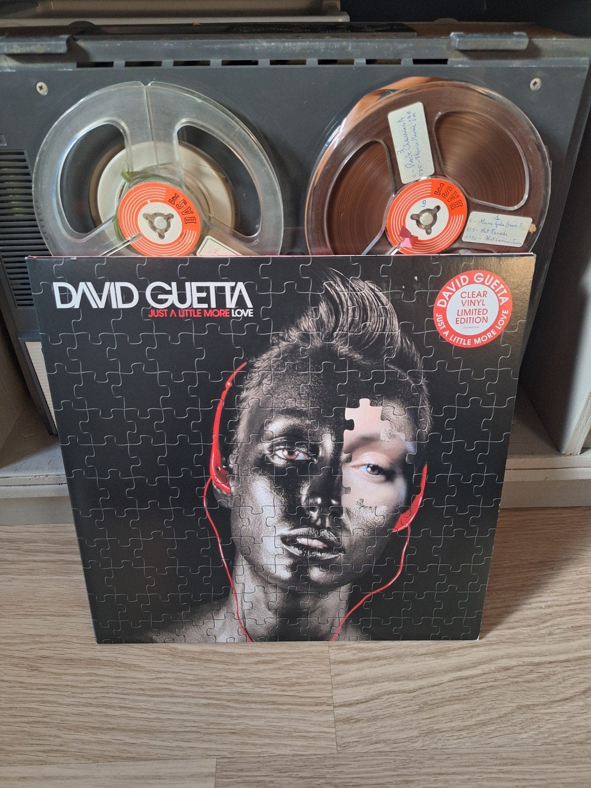 Lp David Guetta - Just A Little More Love, CD & DVD, Dance, Comme neuf, Enlèvement, Vinyle coloré
