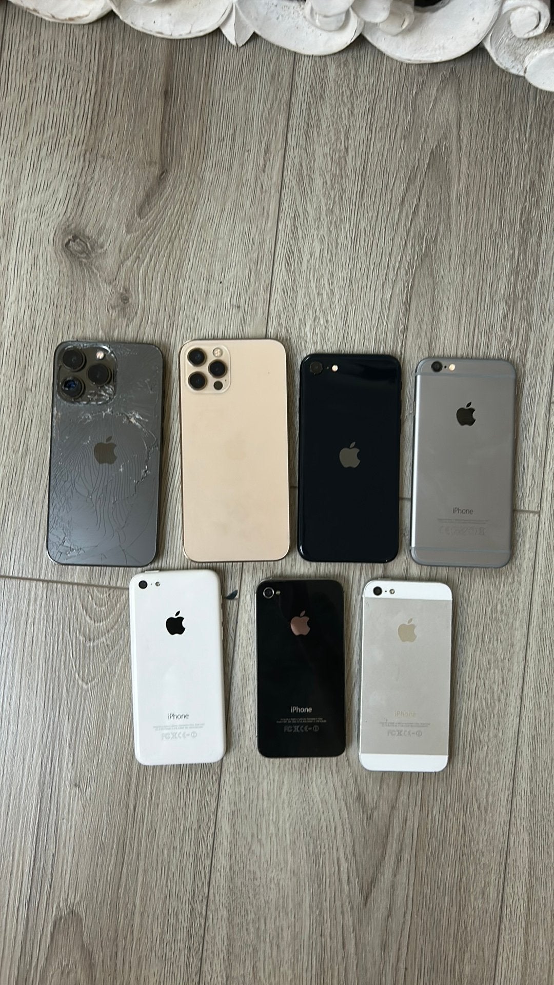 6 iphones lot parts  iphone 4s is al weg, Telecommunicatie, Mobiele telefoons | Apple iPhone, Ophalen, Gebruikt, Overige modellen