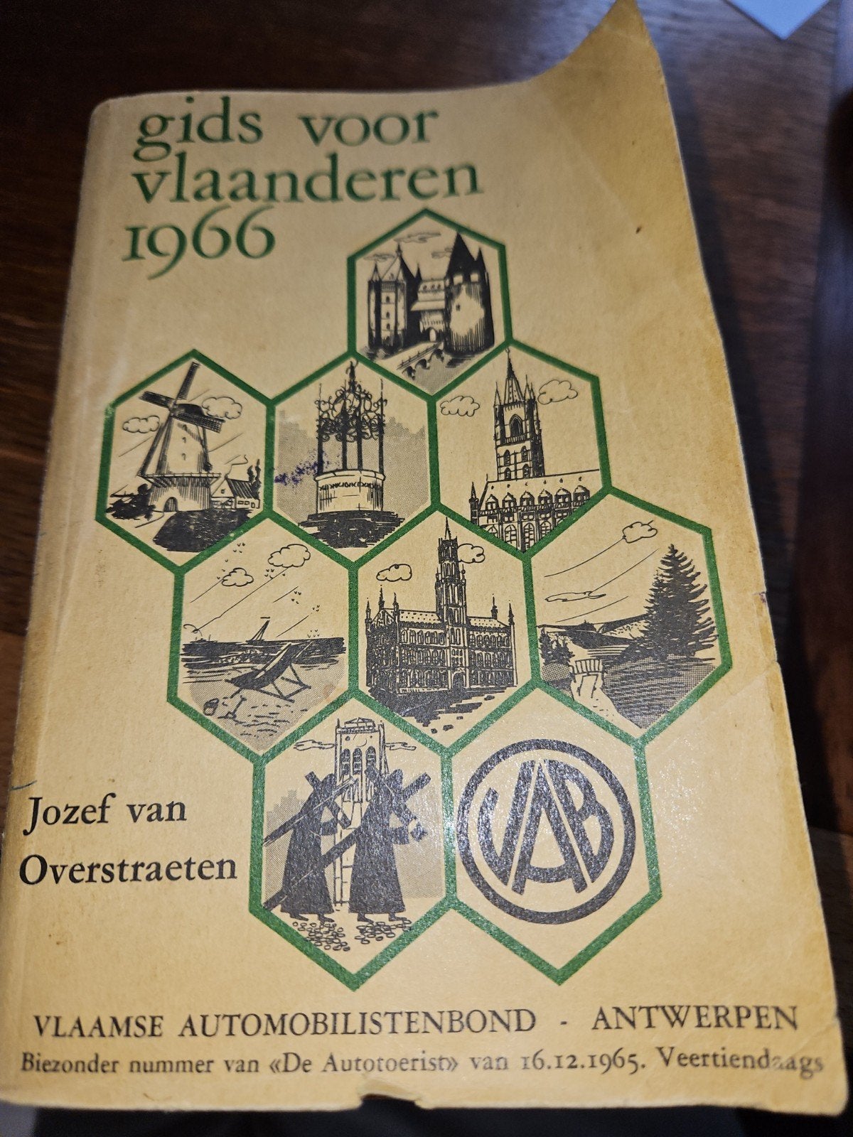 VAB Gids voor Vlaanderen 1966, Boeken, Ophalen of Verzenden