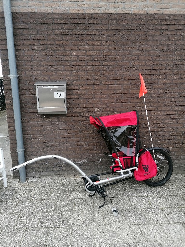 Weehoo igo aanhangfiets overdekt, Ophalen, Gebruikt, 20 tot 40 kg, Weehoo