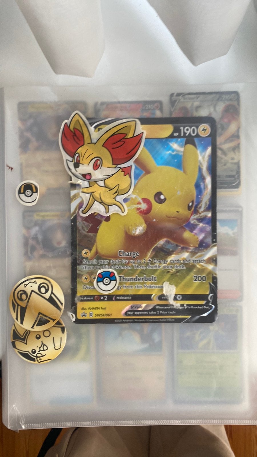 Pokemon boek, Ophalen, Gebruikt