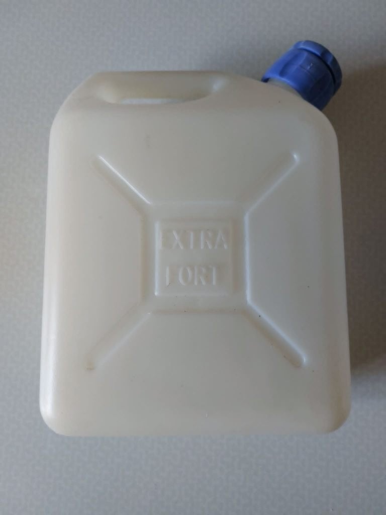 Kunststof jerrycan 5 liter geschikt voor drinkwat, Caravans en Kamperen, Ophalen