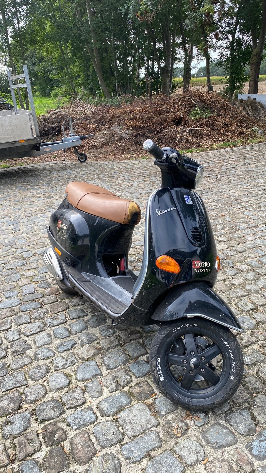 Vespa et2 2 takt a klasse, Fietsen en Brommers, Ophalen, Zo goed als nieuw