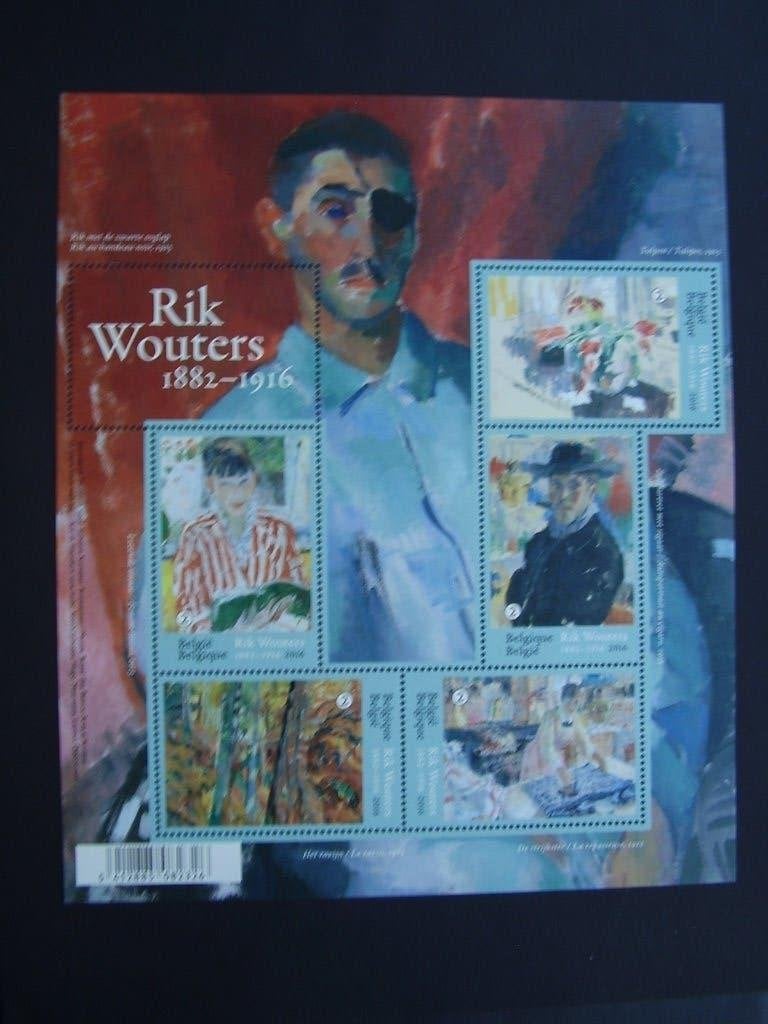 Blok 241 postfris - Rik Wouters, Enlèvement ou Envoi, Neuf
