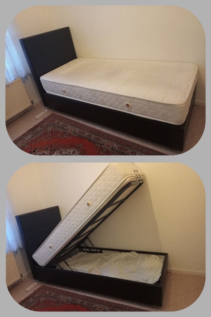 Lit 1 pers, Maison & Meubles, 90 cm, Une personne, Enlèvement, Utilisé