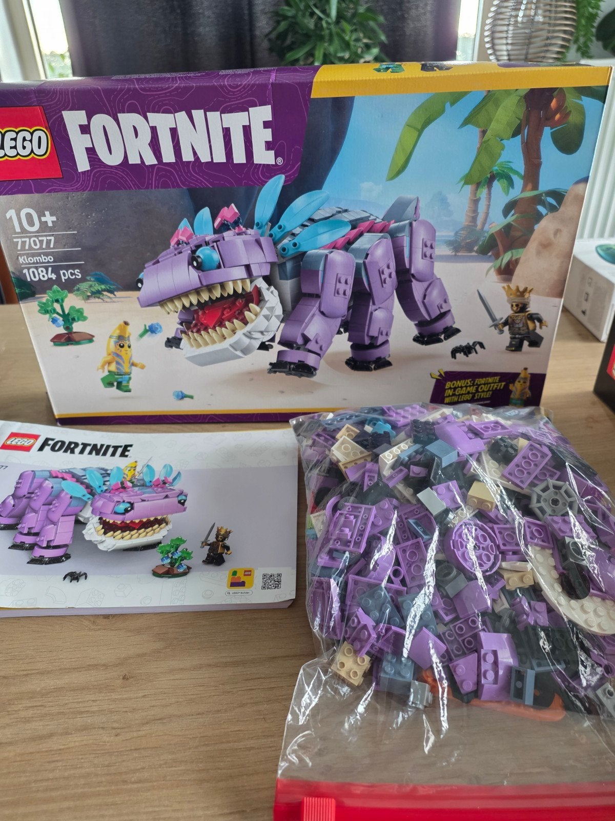 Titel:LEGO Fortnite 77077: Klombo 100% compleet, Ophalen, Compleet, Lego