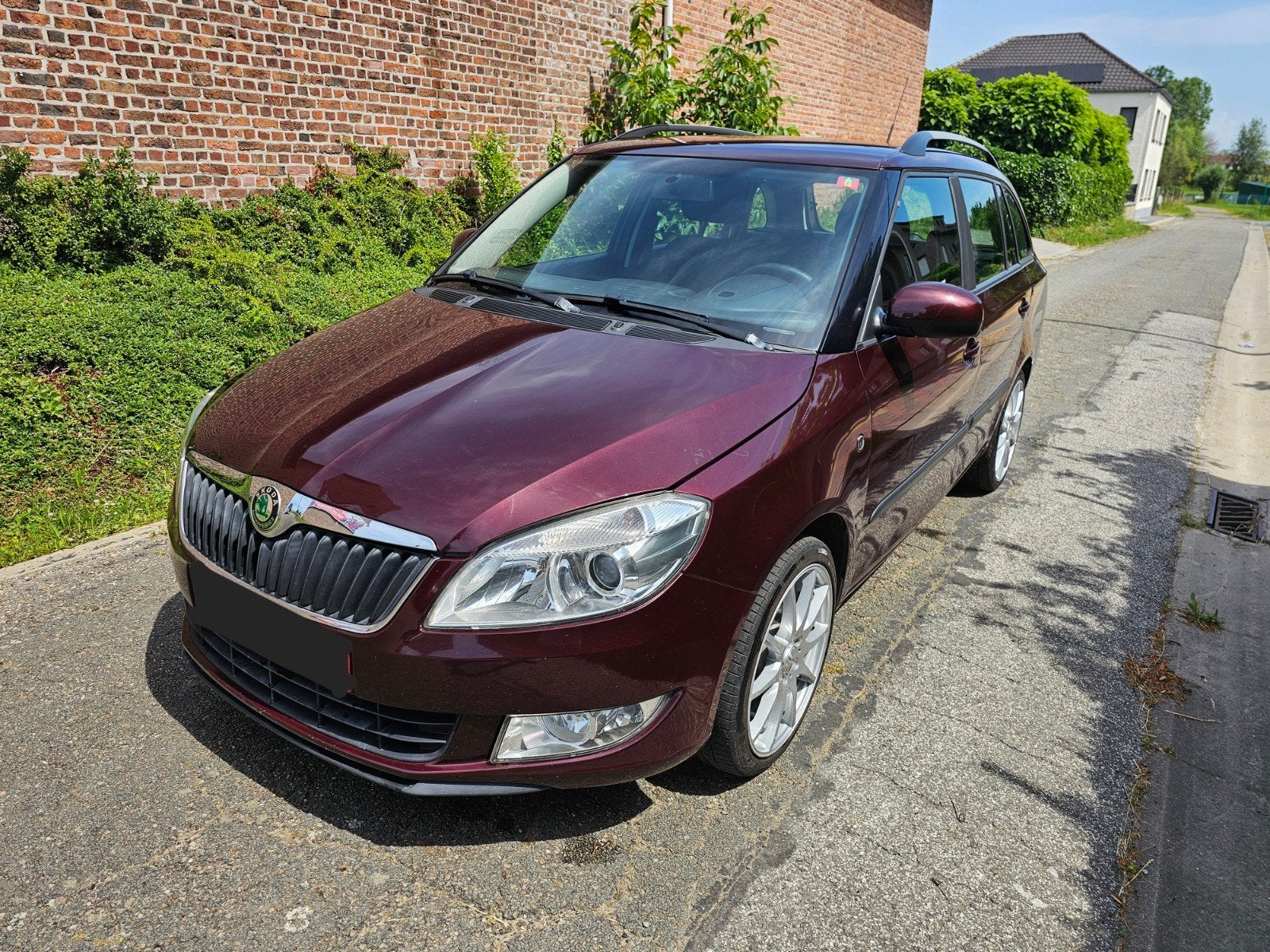 Skoda Fabia 1.6Tdi 2010 Euro 5, Euro 5, Achat, Noir, 5 portes