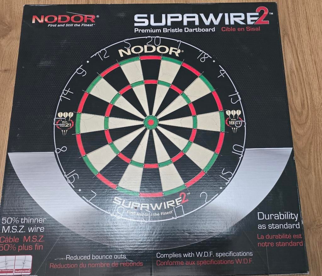 Nodor Darts board , nieuw in originele verpakking, Ophalen
