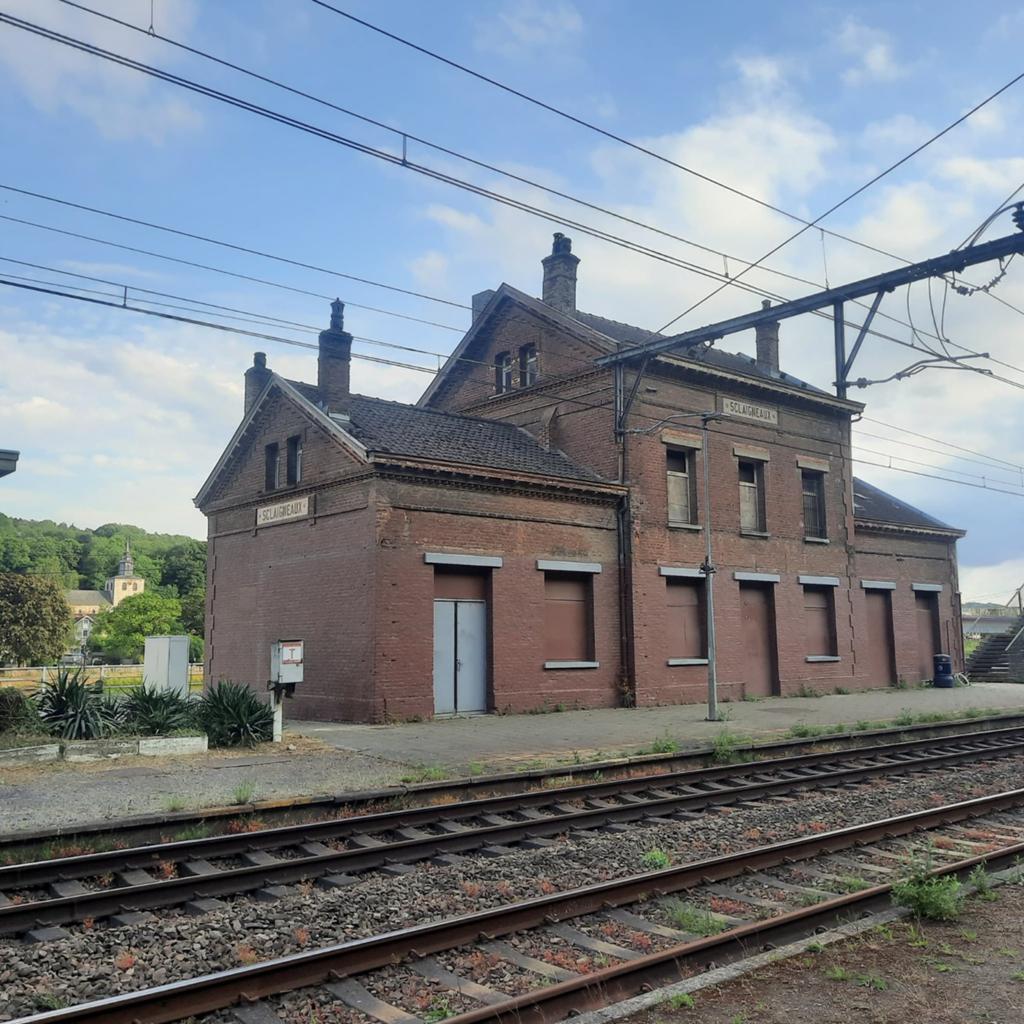 Ancien bâtiment de gare - entrepôt/stockage, Immo, Huizen en Appartementen te koop, Overige soorten