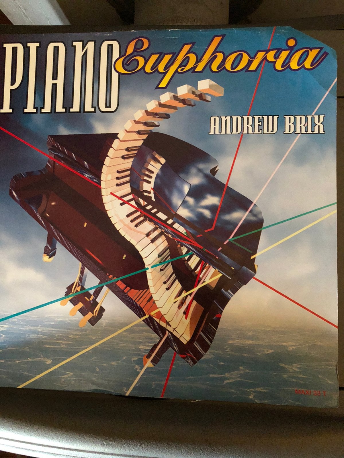 Andrew Brix piano Euphoria, Cd's en Dvd's, Vinyl | Dance en House, Ophalen of Verzenden, Zo goed als nieuw