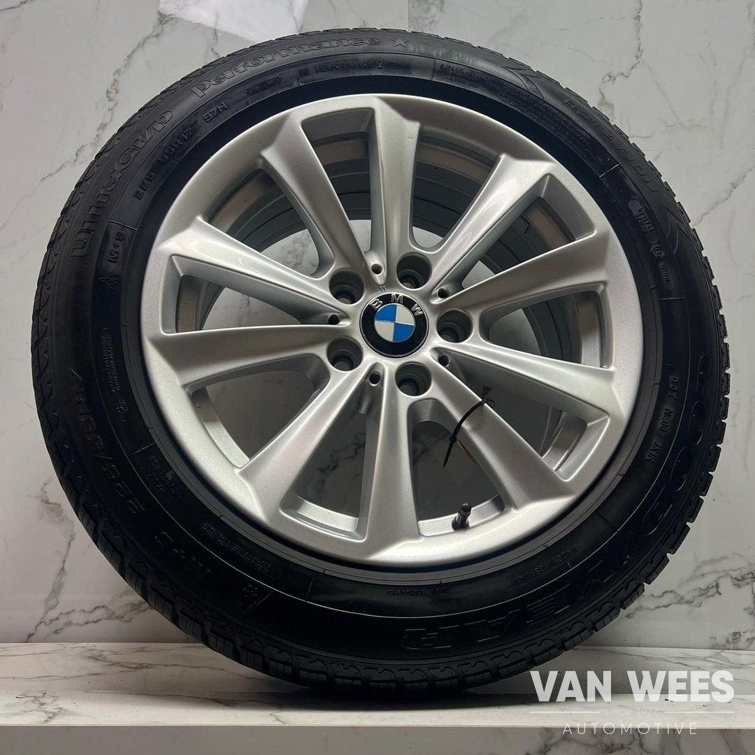 Bmw 5 6 Serie F10 F11 F13 225/55/17 INCH STYLING 236 WINTERS, Auto-onderdelen, Gebruikt, -, -, Banden en Velgen