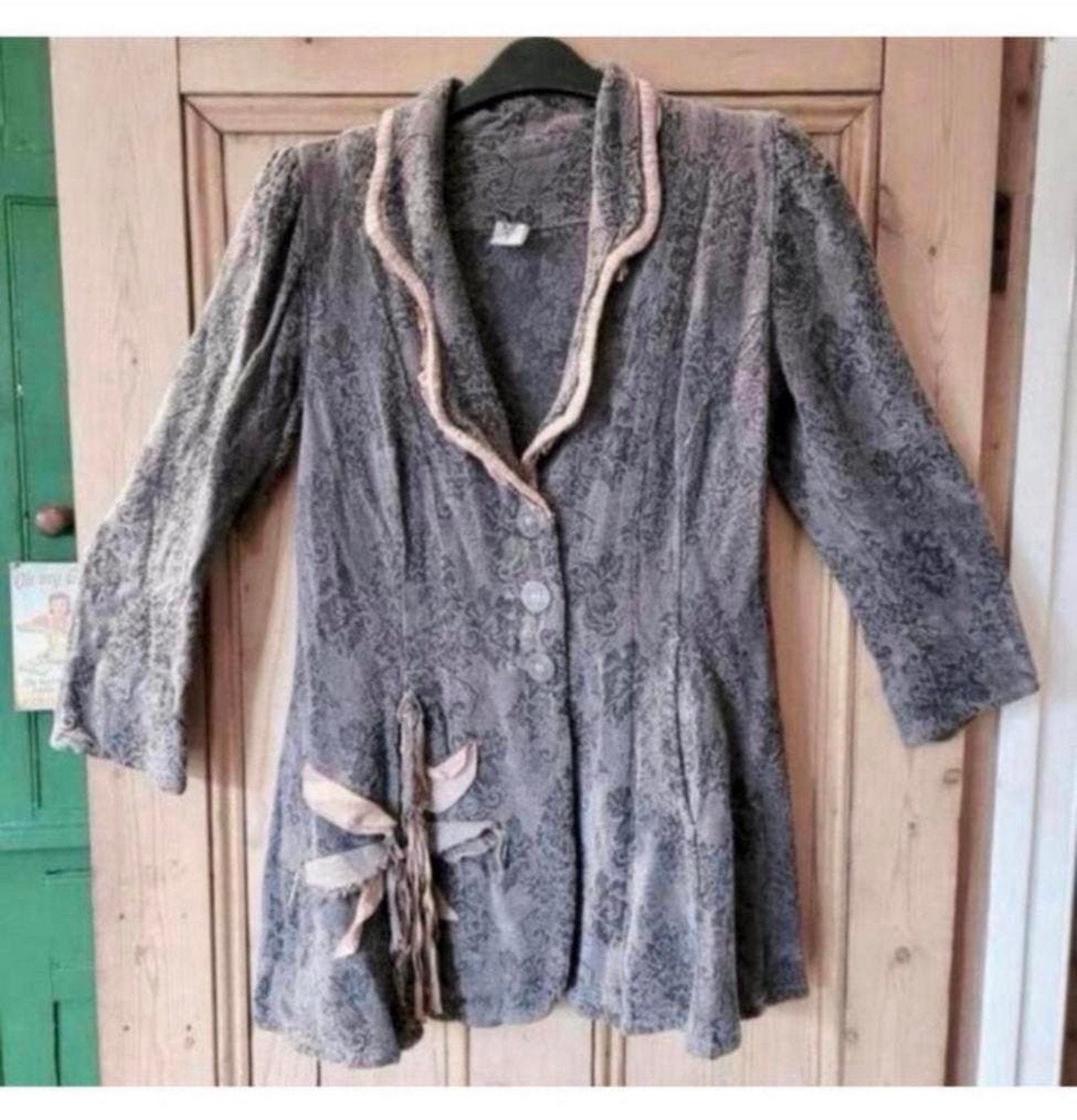 Out of Xile - Vintage oud engels jack jasje - Size 3 als M, Antiek en Kunst, Ophalen of Verzenden, Dames