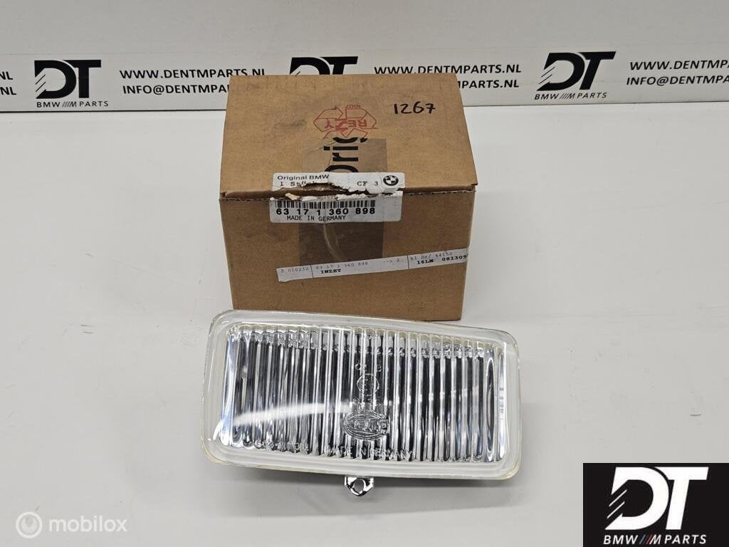 Mistlamp BMW E21 E12 E24 E23 63171360898, Auto-onderdelen, Verlichting, Nieuw, Ophalen of Verzenden