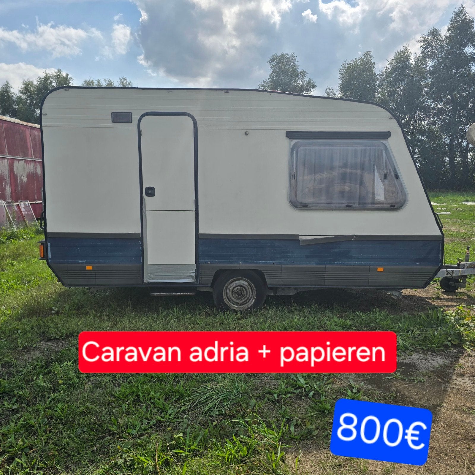 Caravane Adria, papier, salle de bain, chantier naval, pâtur, Caravanes & Camping, Enlèvement