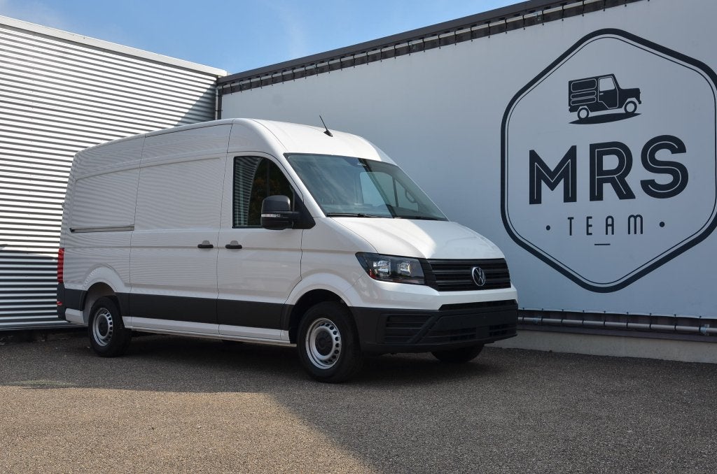 Volkswagen Crafter 2.0- L3H3-Carplay-Camera-Nieuw- 32990+BTW, Auto's, Bestelwagens en Lichte vracht, Stof, Euro 6, Volkswagen