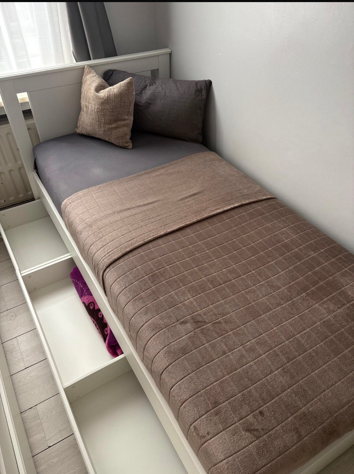 Lit simple, Maison & Meubles, 90 cm, Une personne, Enlèvement, Utilisé