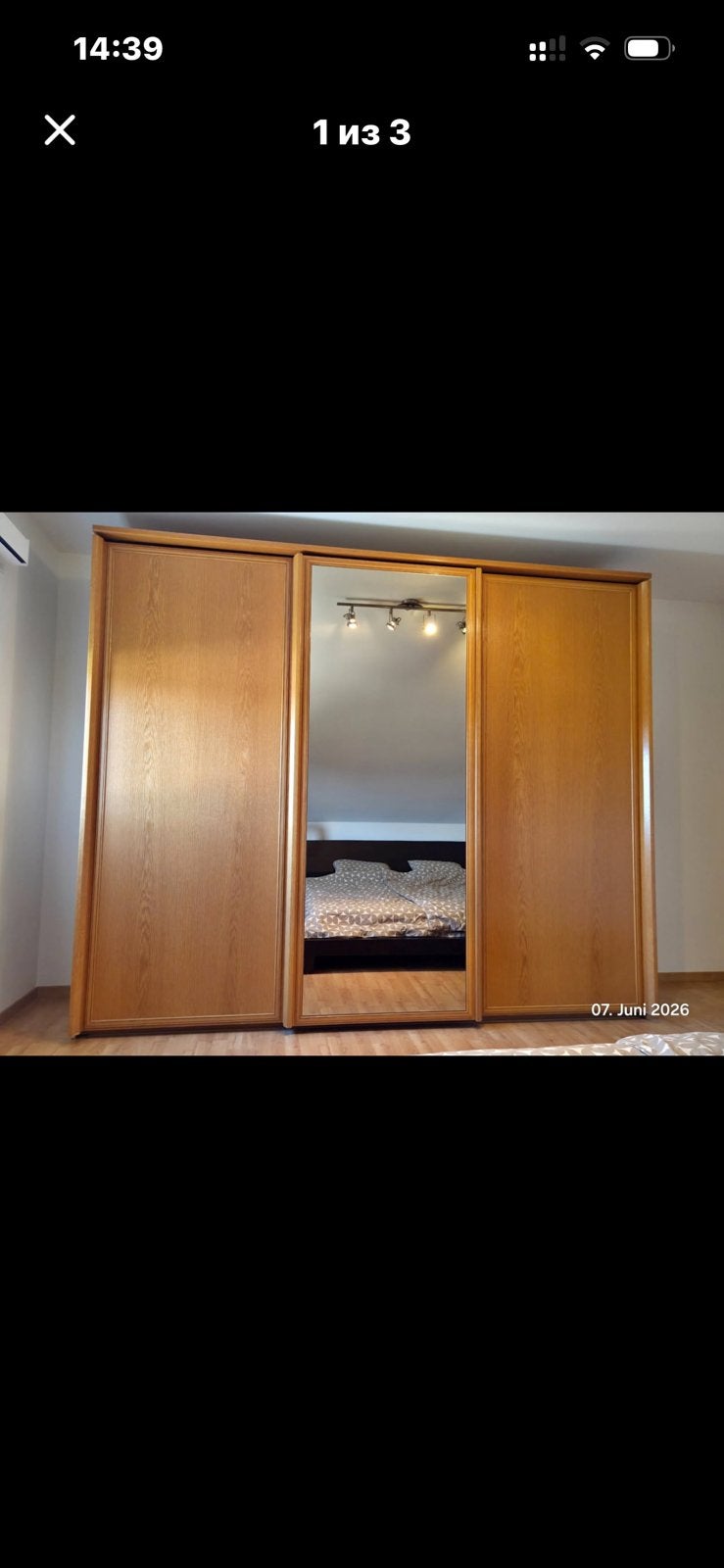 armoire en bois massif, Maison & Meubles, Armoires | Penderies & Garde-robes, Enlèvement ou Envoi, Comme neuf