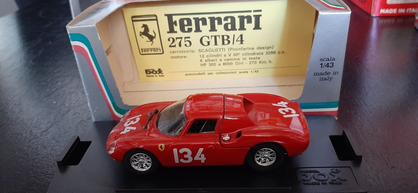 Ferrari 275 GTB  4 Box 8452 Le Mans 76, Ophalen of Verzenden, Nieuw