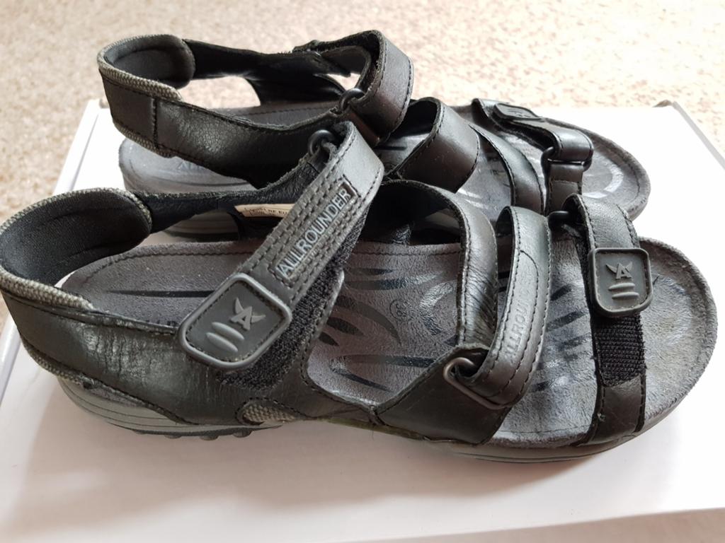 Allrounder zwarte sandalen maat 38, Ophalen of Verzenden