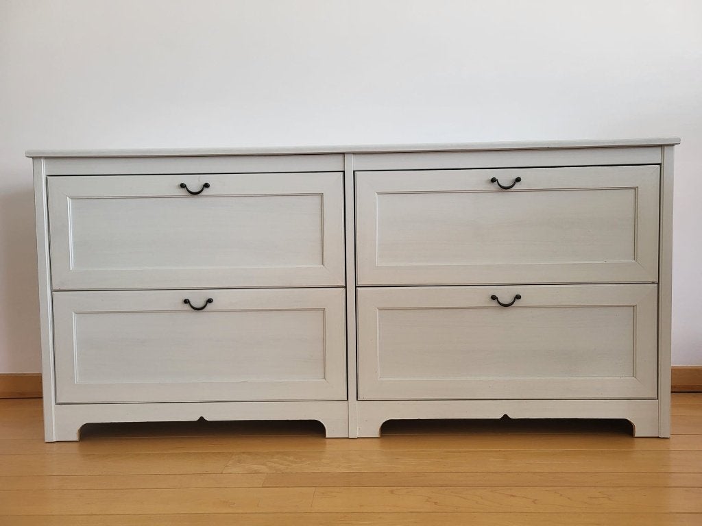Ladekast (IKEA Aspelund), Huis en Inrichting, Kasten | Ladekasten, Ophalen, Gebruikt, 150 tot 200 cm, 3 of 4 laden