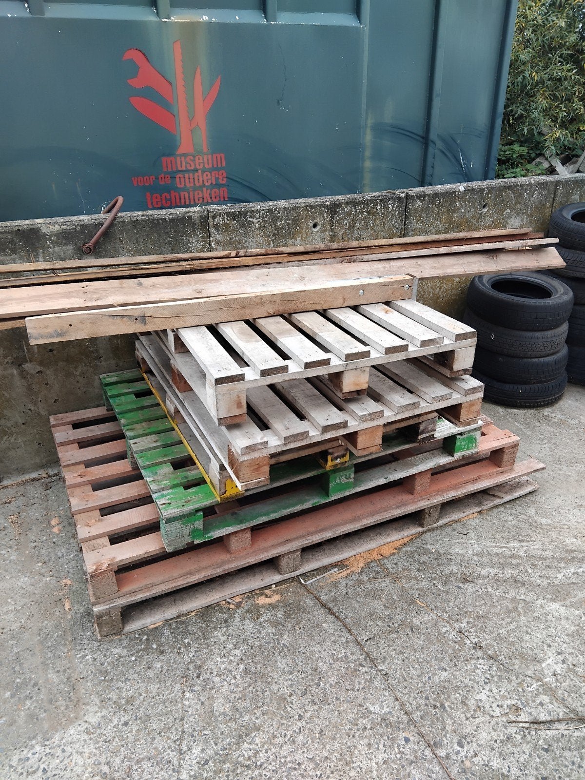 Gratis brandhout, Tuin en Terras, Ophalen