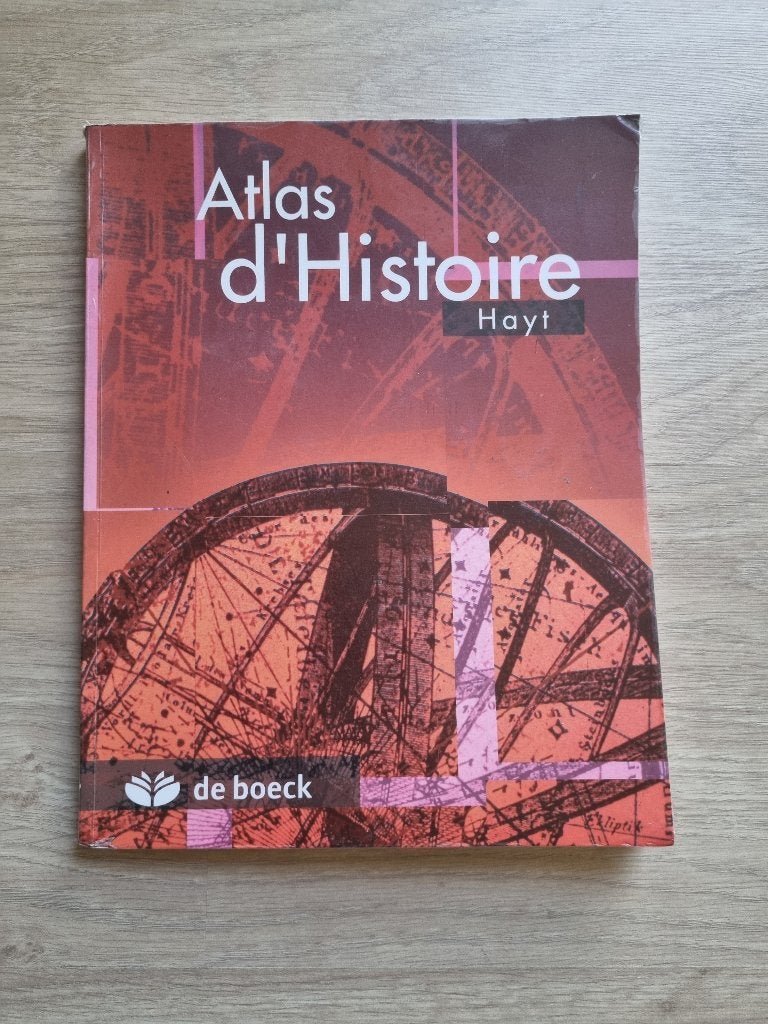 Atlas d'Histoire - Hayt (De Boeck), ASO, Geschiedenis, De boeck, Ophalen