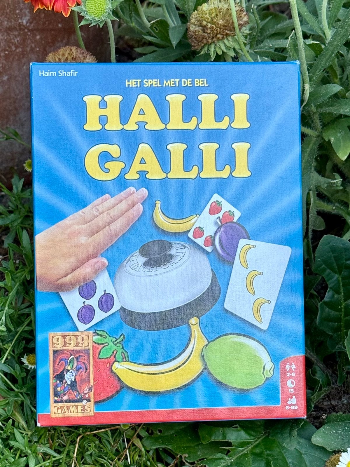 Jeu de société Halli Galli (avec cloche), Cinq joueurs ou plus, Enlèvement ou Envoi, Comme neuf