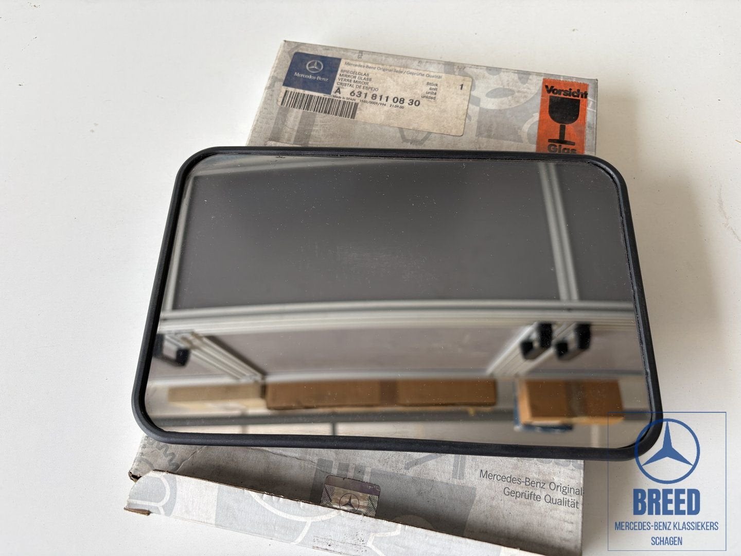 NOS spiegelglas voor Mercedes-Benz W631 MB100, Neuf, -, -, Enlèvement ou Envoi
