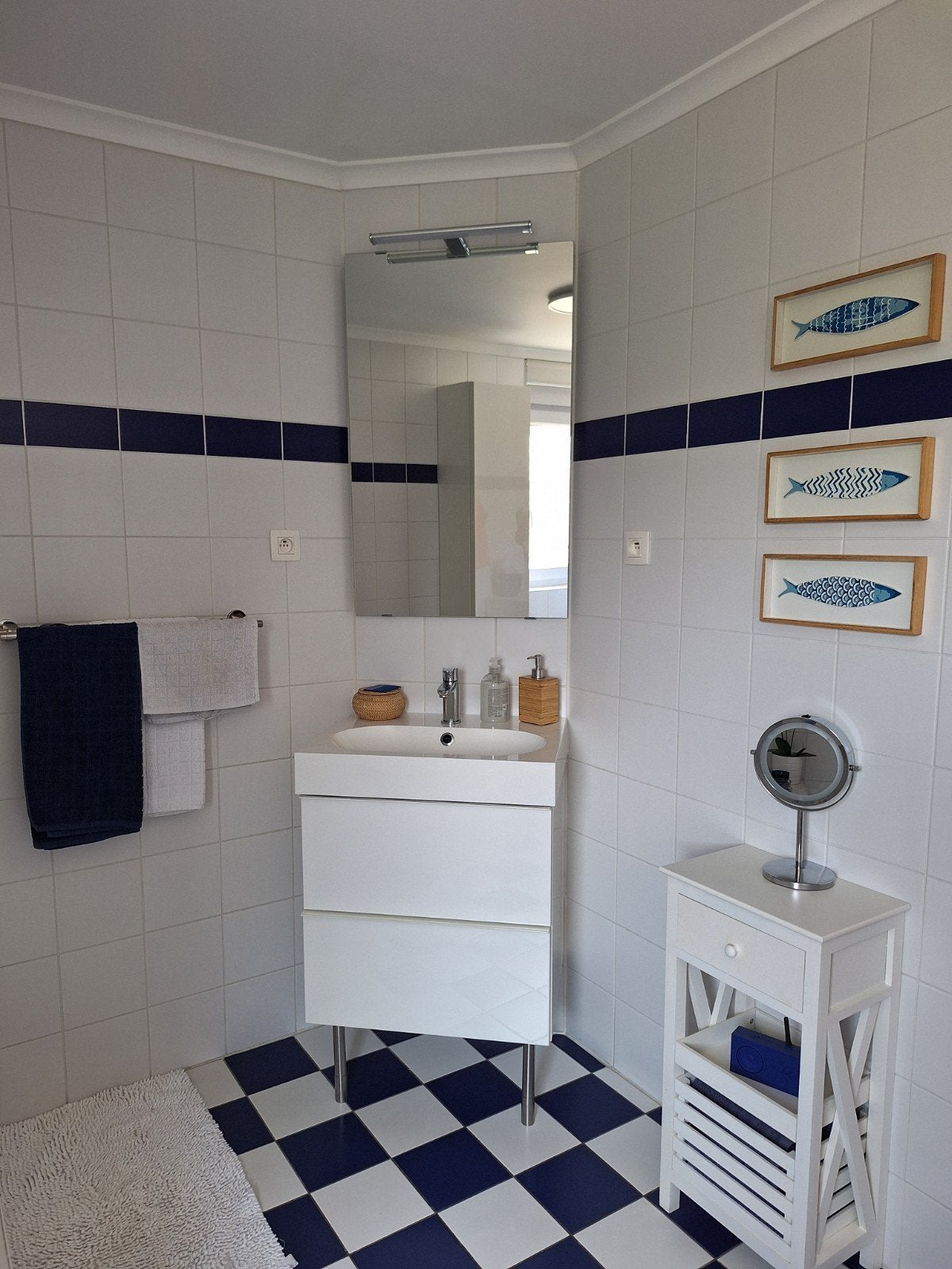 Meuble de salle de bain avec 2 tiroirs & évier IKEA, Enlèvement