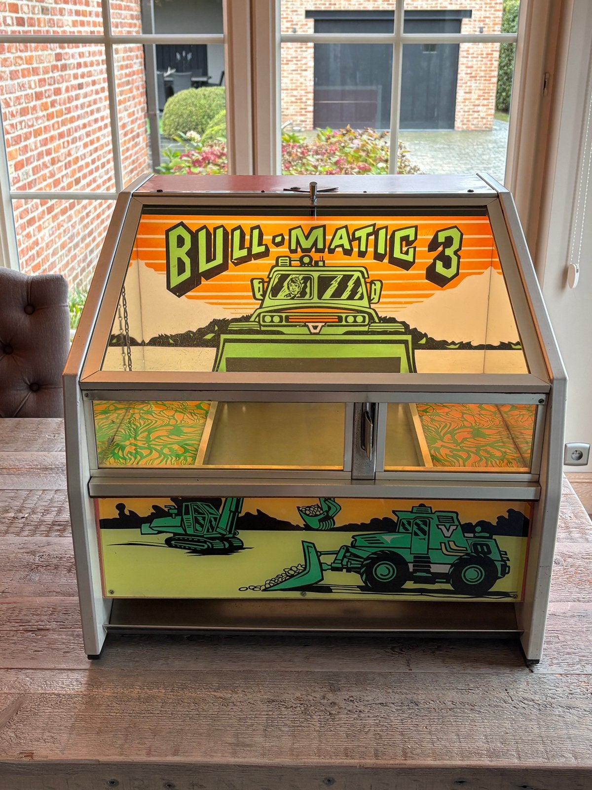 Zeldzame, werkende Bull-Master 3 vintage kermisspel ‘70, Ophalen, Zo goed als nieuw, 1970 tot heden
