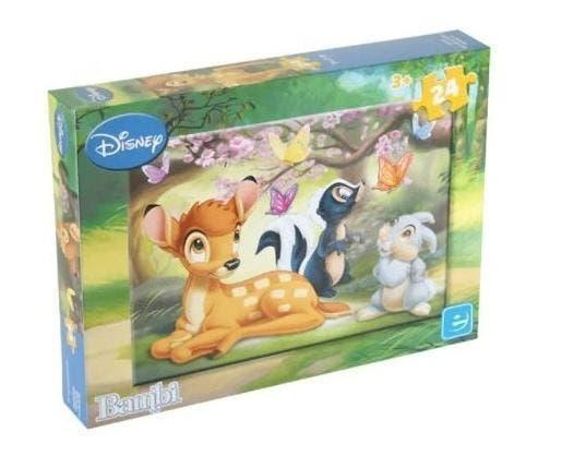 Bambi Puzzel - 24 stukjes - Disney Legpuzzel, Kinderen en Baby's, Speelgoed | Kinderpuzzels, Nieuw, 2 tot 4 jaar, 10 tot 50 stukjes