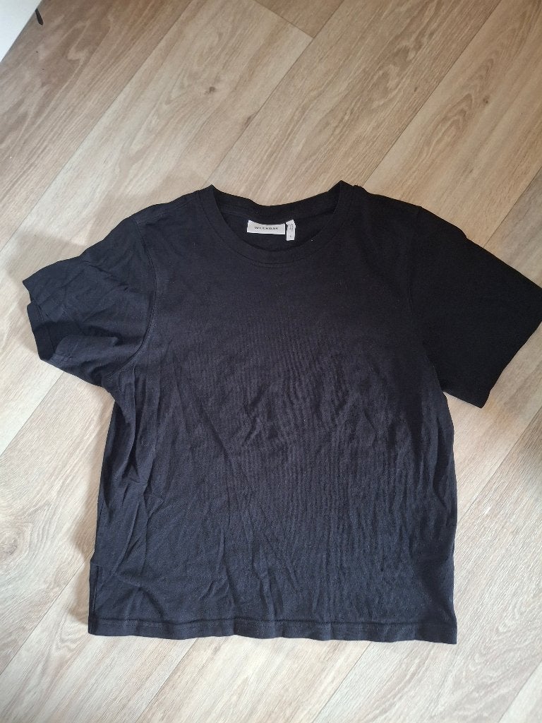 t-shirt Weekday S, Kleding | Dames, Weekday, Ophalen of Verzenden, Maat 36 (S), Korte mouw