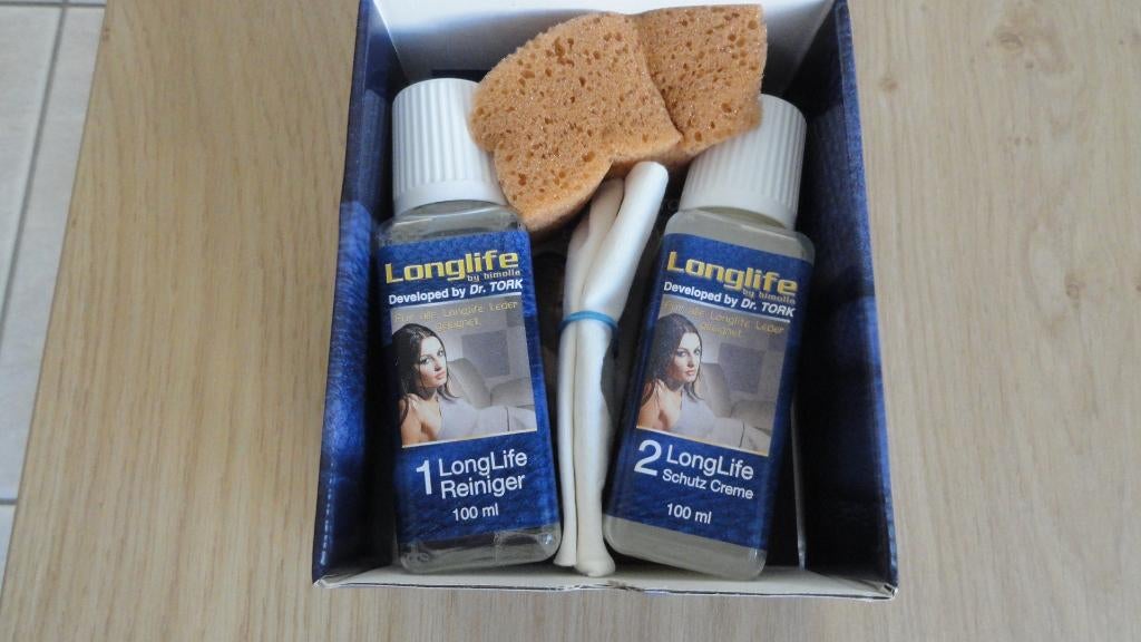 longlife onderhoudsset leder salon, Ophalen of Verzenden, Nieuw, Leer