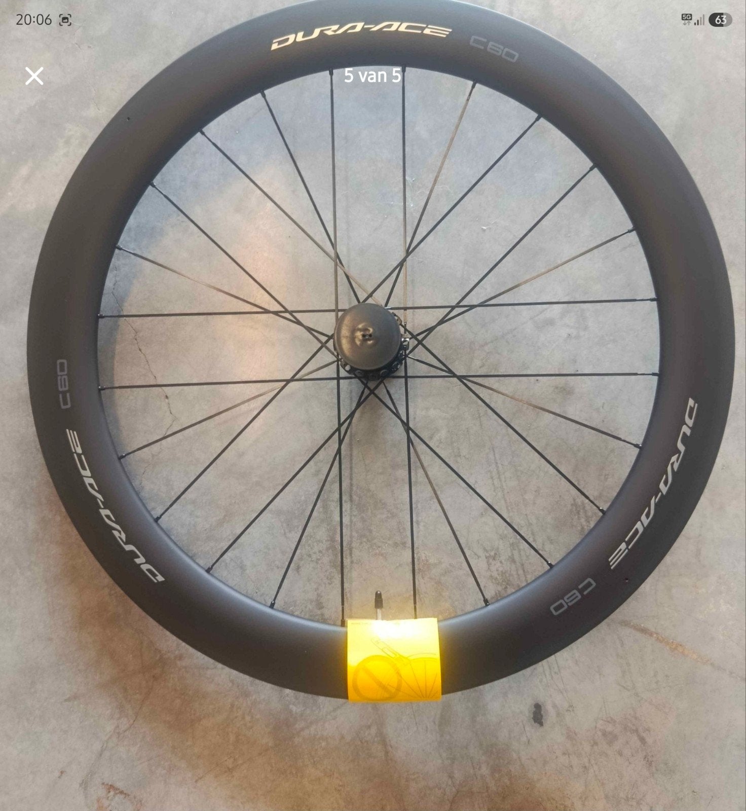Shimano Dura Ace c60, Vélos & Vélomoteurs, Vélos Pièces, Enlèvement