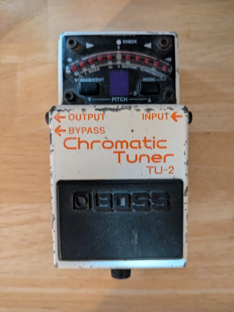 Boss TU-2 tuner, Muziek en Instrumenten, Ophalen of Verzenden, Gebruikt