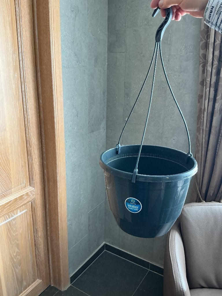 Bloempot, 25 tot 40 cm, Kunststof, Rond, Ophalen of Verzenden