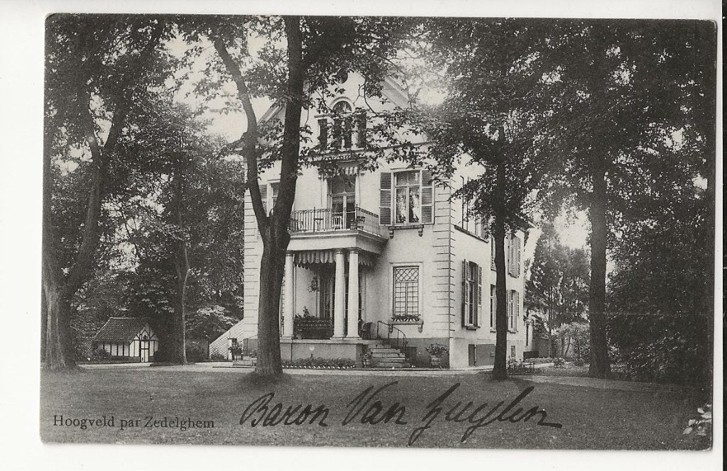 zedelgem pk hoogveld 1912, Ophalen of Verzenden, Voor 1920, Gelopen, West-Vlaanderen