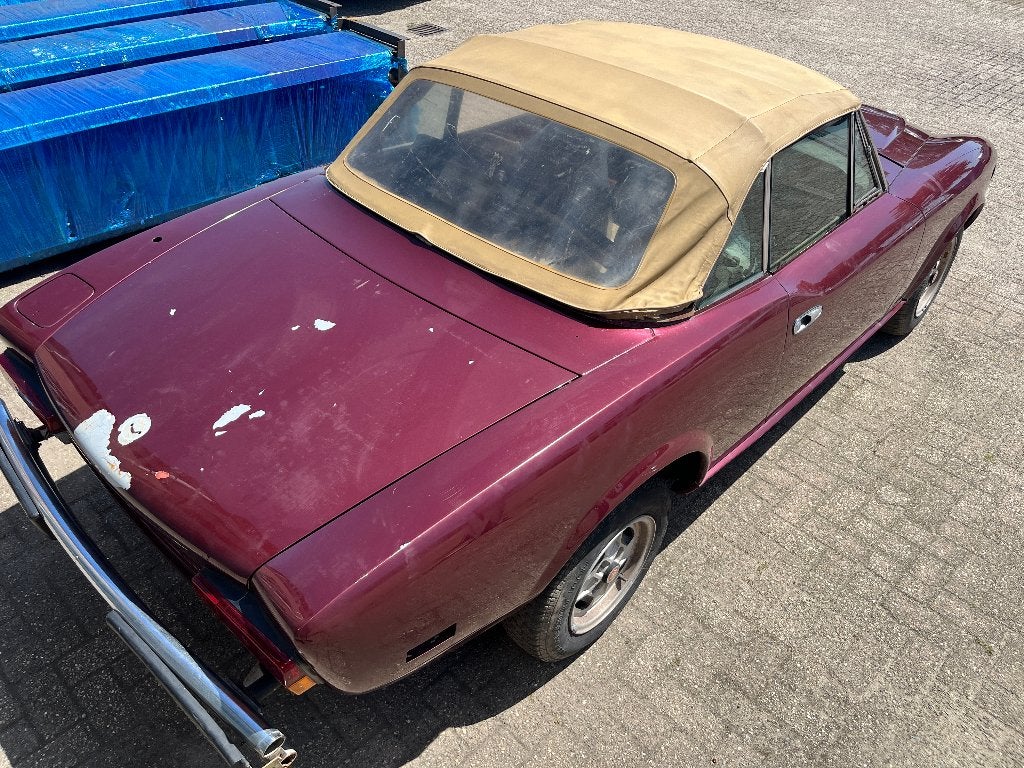 Fiat 124 Spider 1981, Autos, Rouge, Achat, Beige, Entreprise