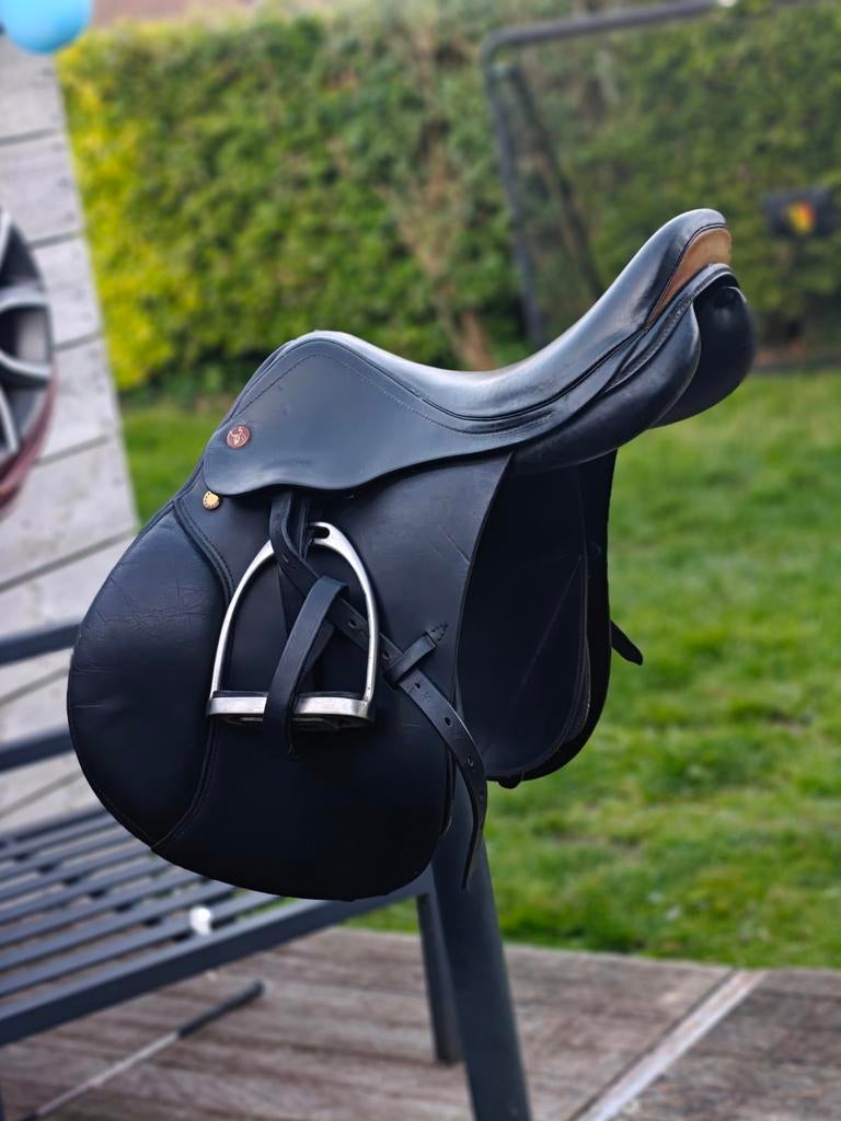 Prestige Kinder pony zadel 15 inch, Dieren en Toebehoren, Paarden en Pony's | Zadels, Ophalen of Verzenden