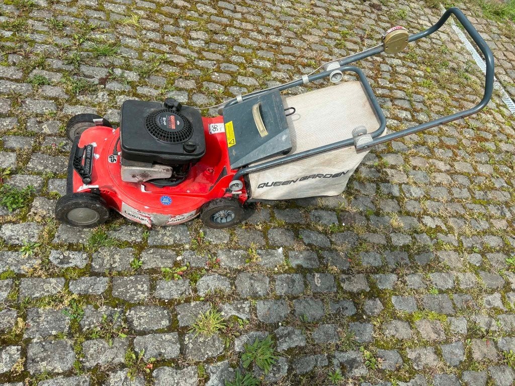 Grasmaaier Leonardo da Vince 50Cm, Tuin en Terras, Ophalen, Gebruikt, 50 cm of meer, Opvangzak